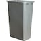 Hardware Resources Grey 50 Quart Plastic Waste Container CAN-50GRY - alternate 2